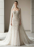 MPSY-B135 Add-on : Long Beaded Veil only